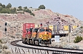 BNSF 4368 at MP 194.6 AZ on 18 April 2008